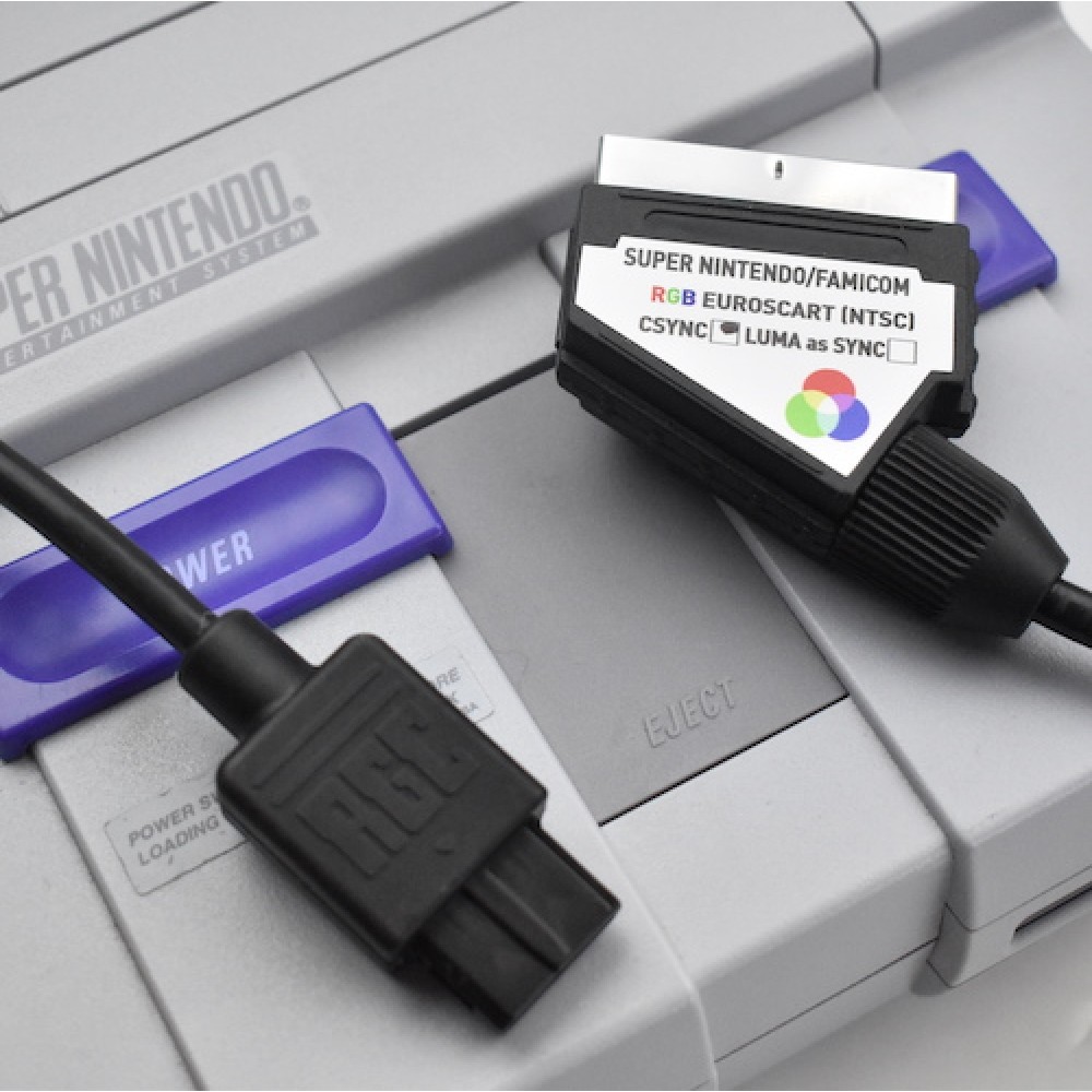 Rgb scart распиновка snes